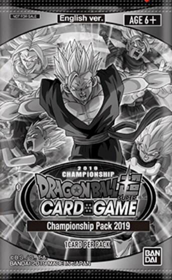 Championship Pack 2019 — Promotion Cards — Dragon Ball Super: Masters