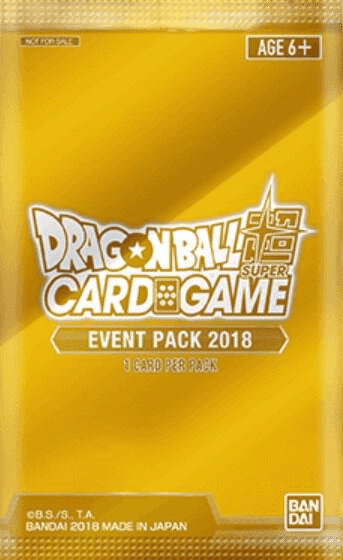 Event Pack 2018 — Promotion Cards — Dragon Ball Super: Masters