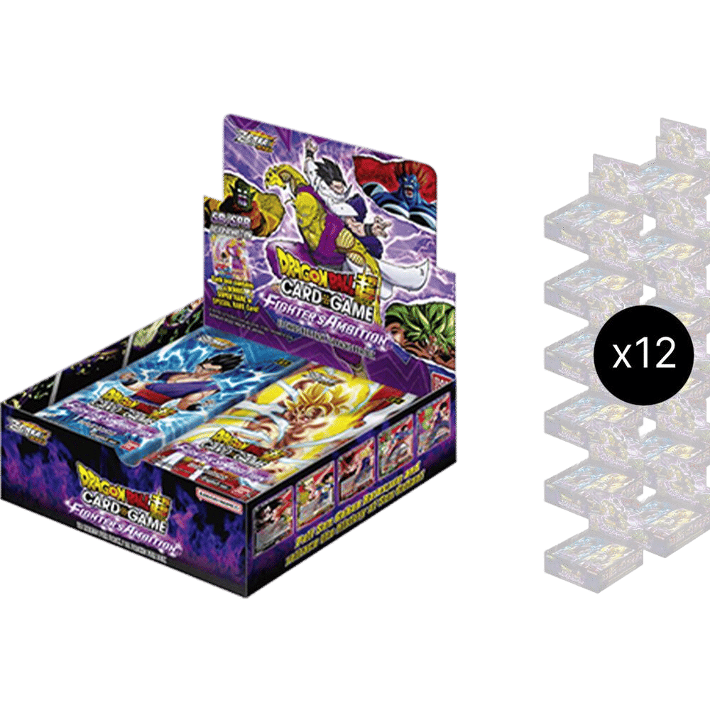 Fighter's Ambition Booster Box Case — Fighter's Ambition — Dragon Ball Super: Masters