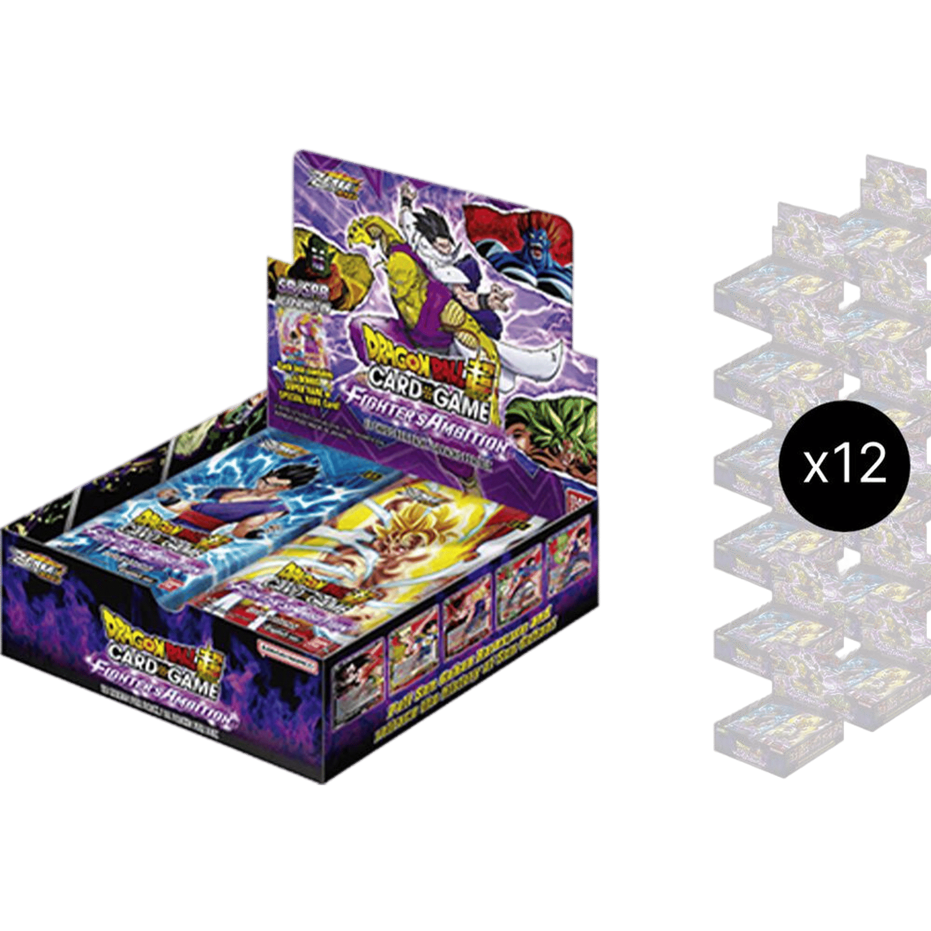 Product image for Carton de boîte de booster Fighter's Ambition