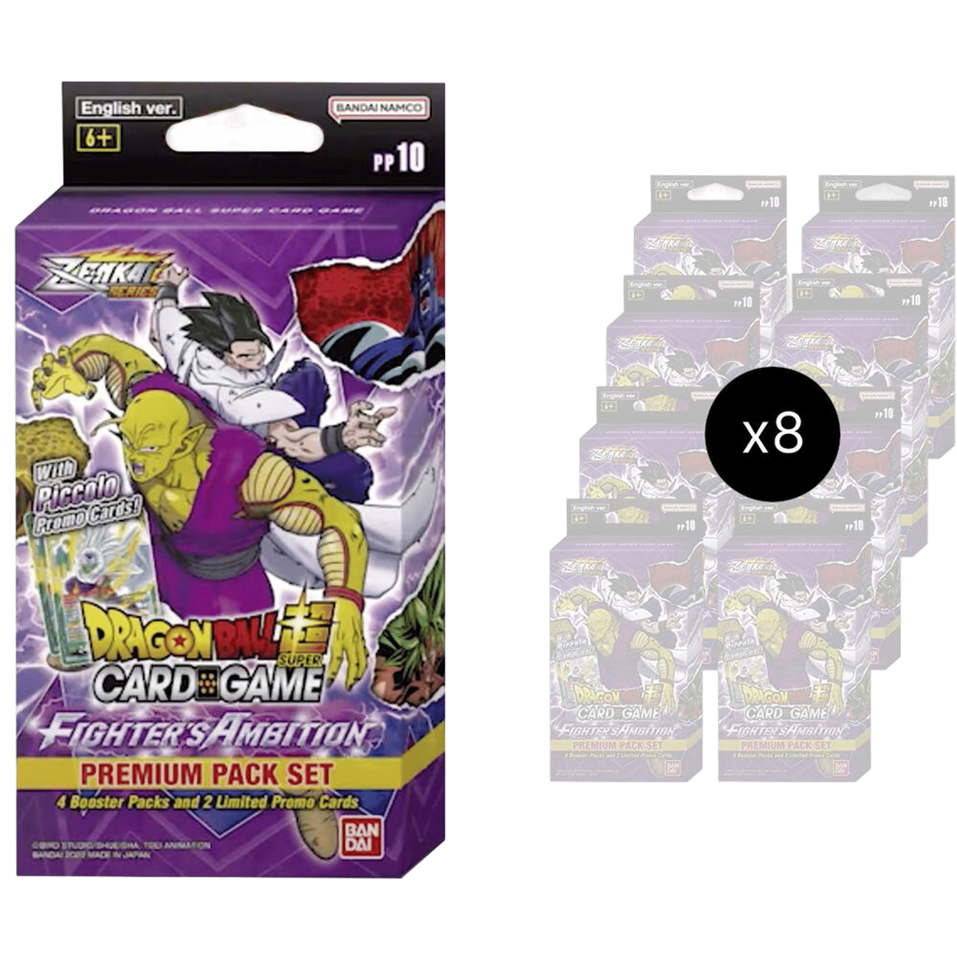 Product image for Fighter's Ambition Premium Pack Set Display