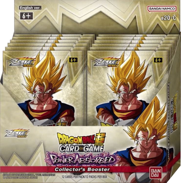 Display Collector Booster Power Absorbed — Power Absorbed — Dragon Ball Super: Masters