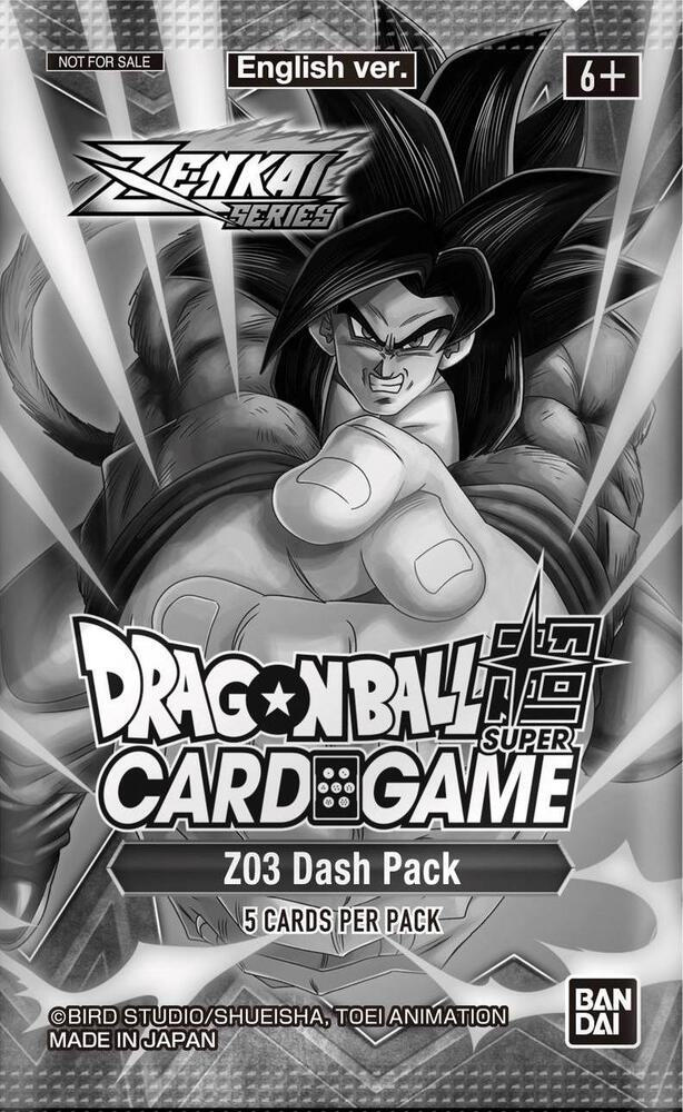 Z03 Dash Pack — Promotion Cards — Dragon Ball Super: Masters