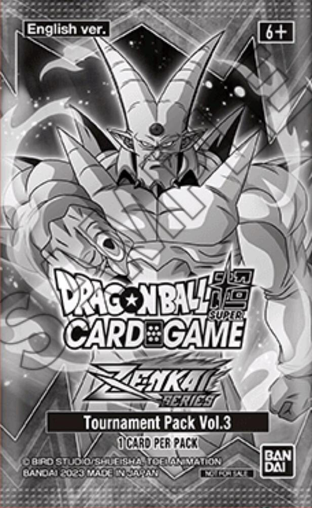 Zenkai Series Tournament Pack Vol.3 — Tournament Promotion Cards — Dragon Ball Super: Masters