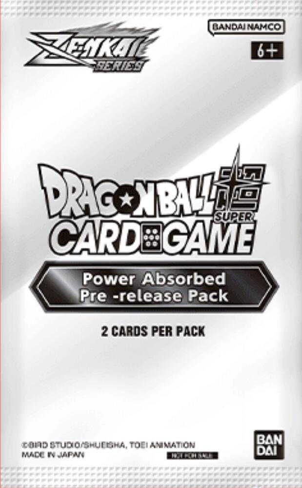 Power Absorbed Pre-Release Pack — Power Absorbed Pre-Release Cards — Dragon Ball Super: Masters