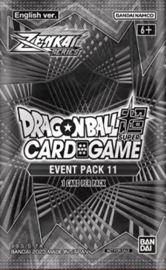 Event Pack 11 — Promotion Cards — Dragon Ball Super: Masters