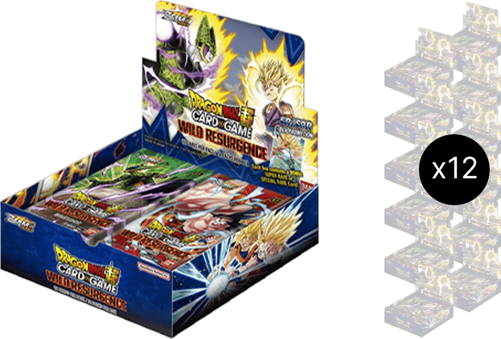 Wild Resurgence Booster Box Case — Wild Resurgence — Dragon Ball Super: Masters