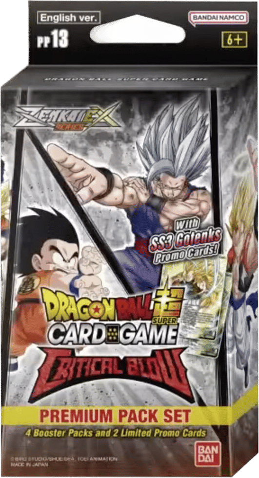 Critical Blow Premium Pack Set 13 — Critical Blow — Dragon Ball Super: Masters