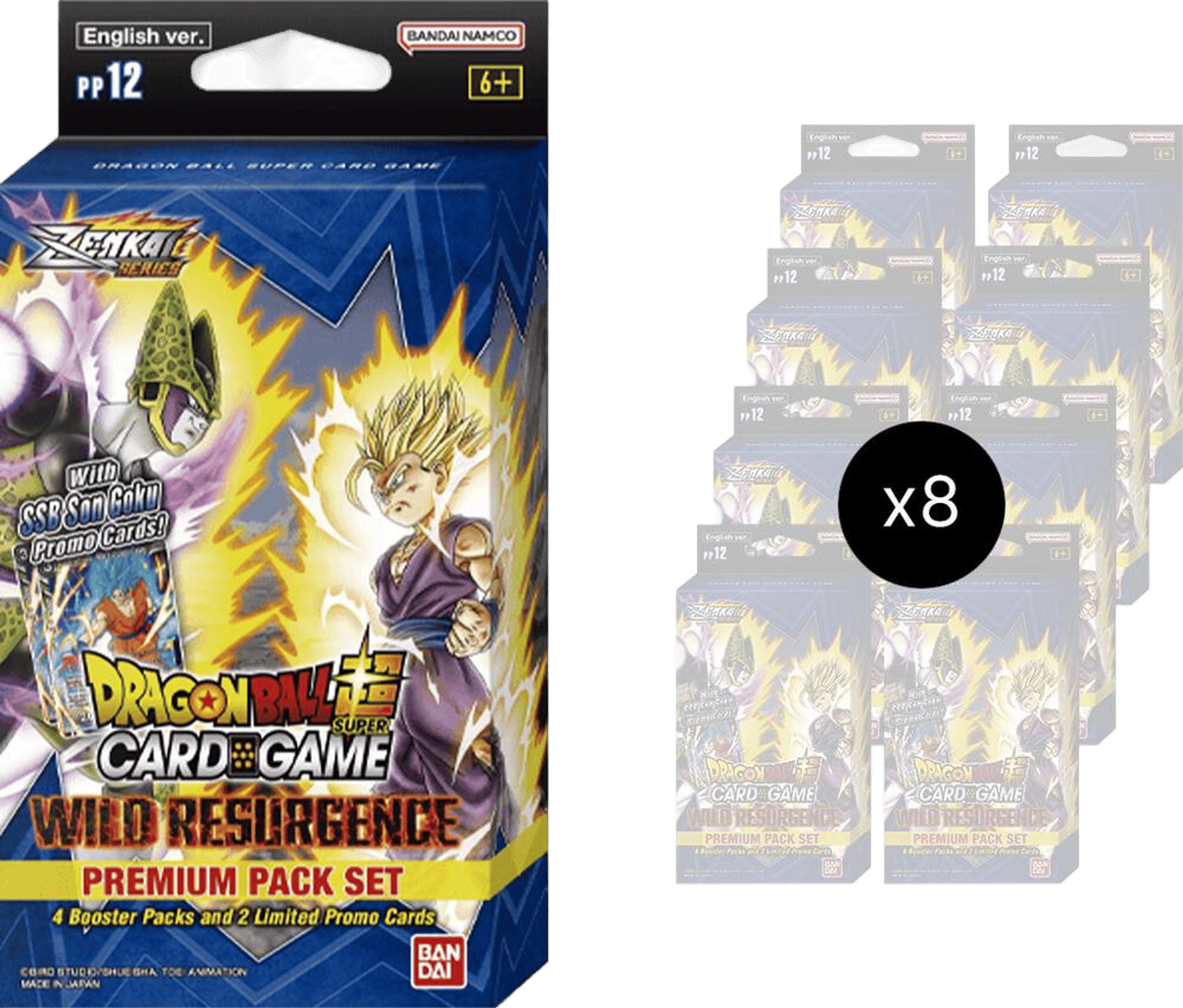 Product image for Wild Resurgence Premium Pack Set 12 Display