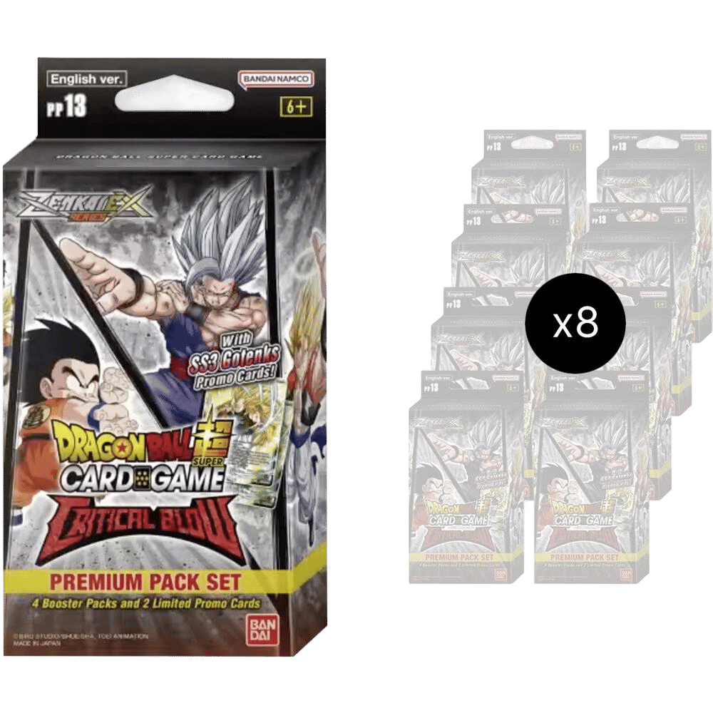 Display Critical Blow Premium Pack Set 13 — Critical Blow — Dragon Ball Super: Masters