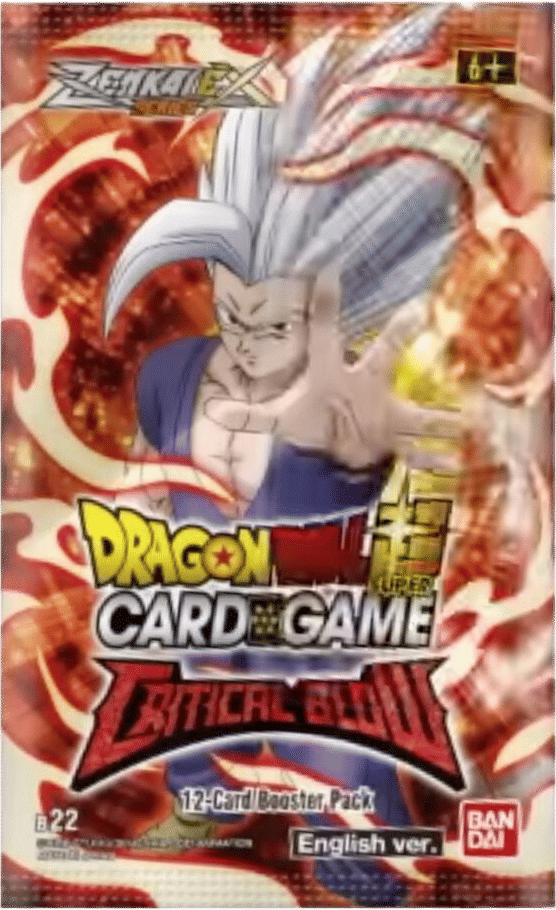 Critical Blow Booster Pack — Critical Blow — Dragon Ball Super: Masters