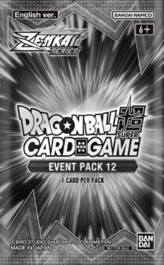 Event Pack 12 — Promotion Cards — Dragon Ball Super: Masters