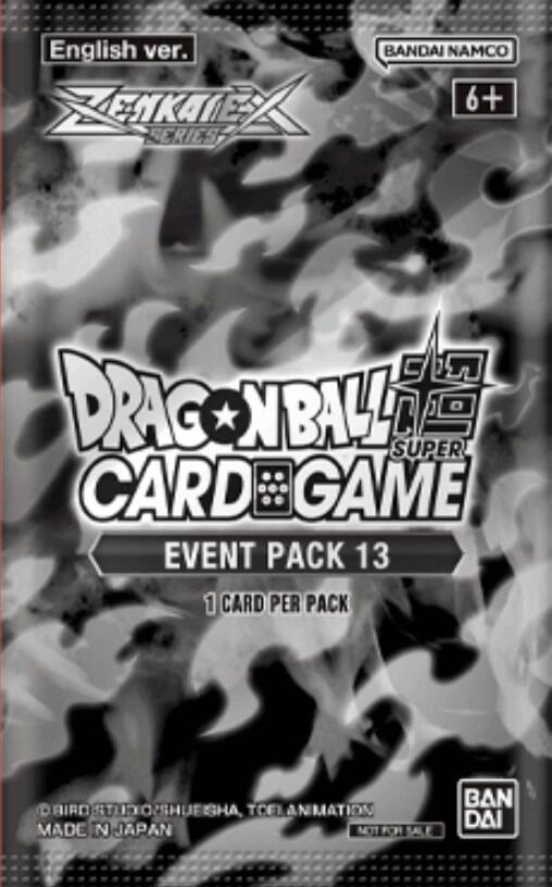 Event Pack 13 — Promotion Cards — Dragon Ball Super: Masters