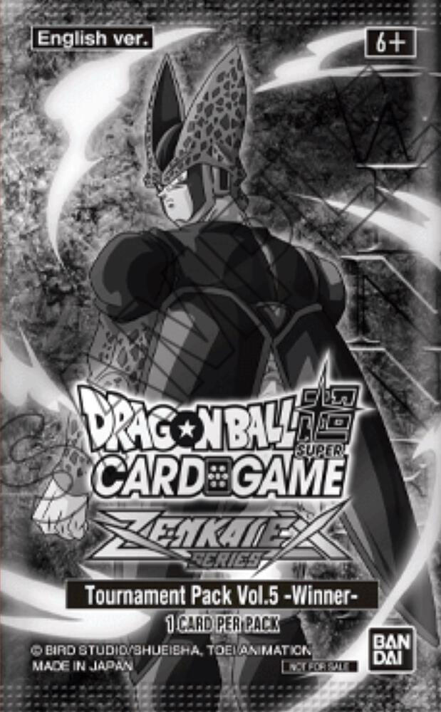 Zenkai Series Tournament Pack Vol.5 (Winner) — Tournament Promotion Cards — Dragon Ball Super: Masters