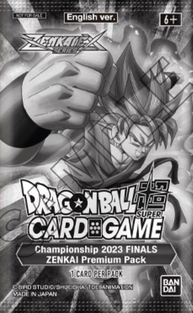 2023 Championship Finals Zenkai Premium Pack — Promotion Cards — Dragon Ball Super: Masters