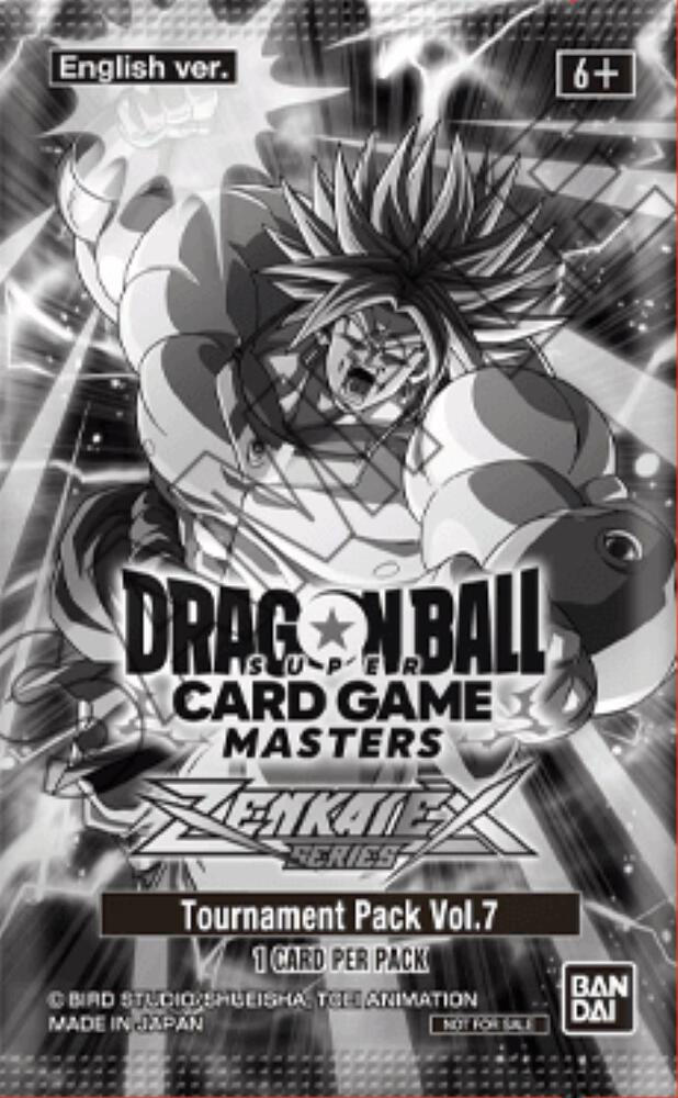 Zenkai Series Tournament Pack Vol.7 — Tournament Promotion Cards — Dragon Ball Super: Masters