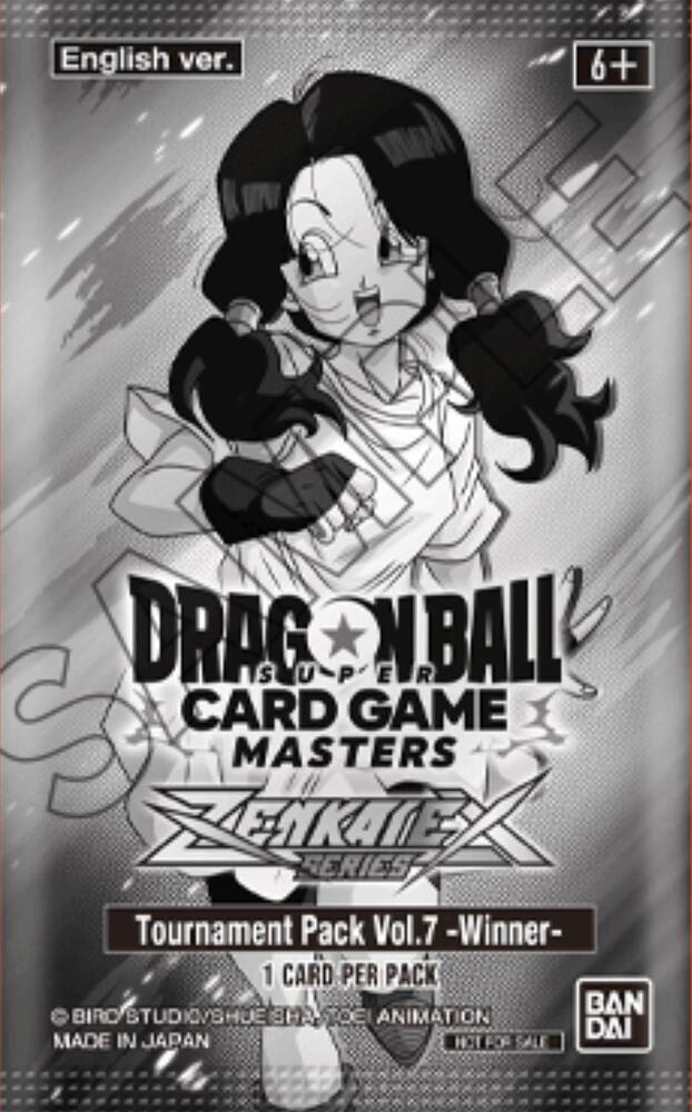 Zenkai Series Tournament Pack Vol.7 (Winner) — Tournament Promotion Cards — Dragon Ball Super: Masters