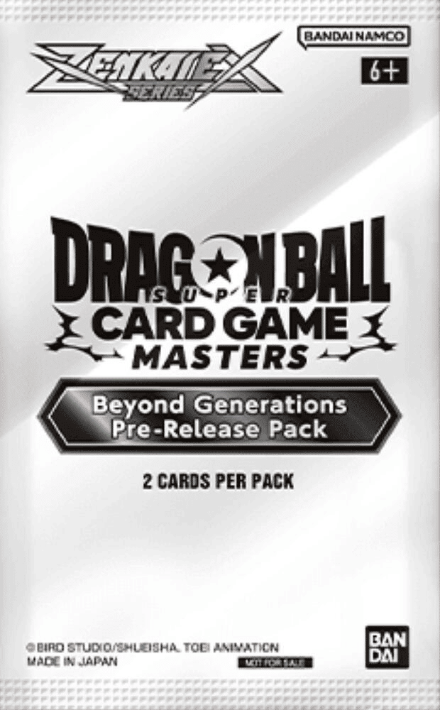 Pack d'avant-première Beyond Generations from Beyond Generations Pre-Release Cards - Dragon Ball Super: Masters
