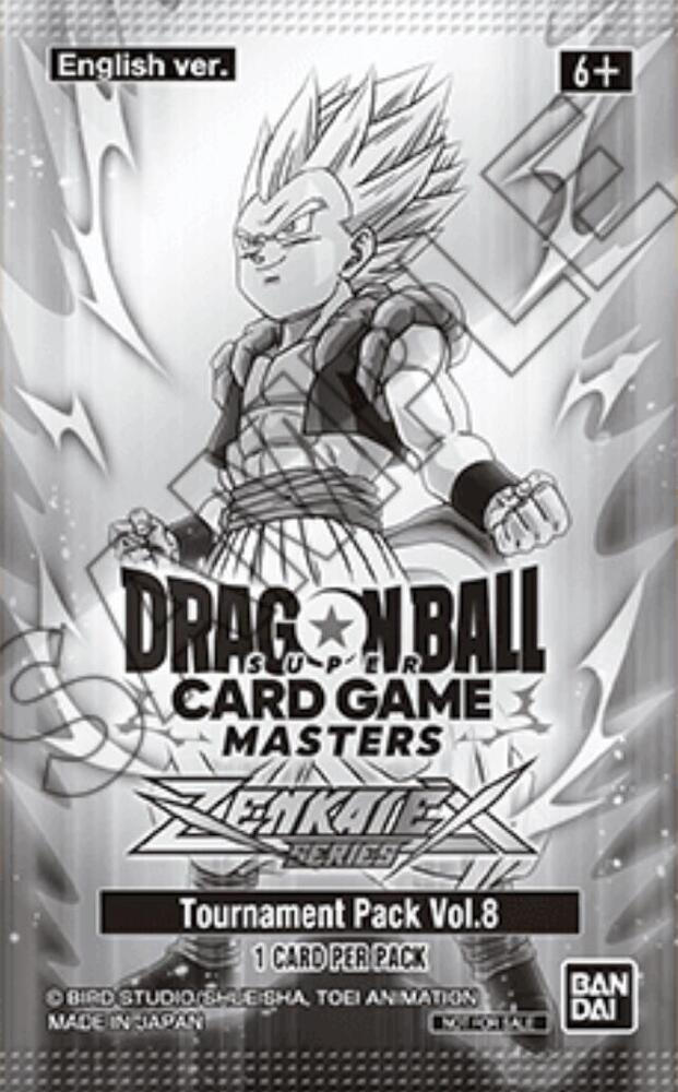 Zenkai Series Tournament Pack Vol.8 — Tournament Promotion Cards — Dragon Ball Super: Masters