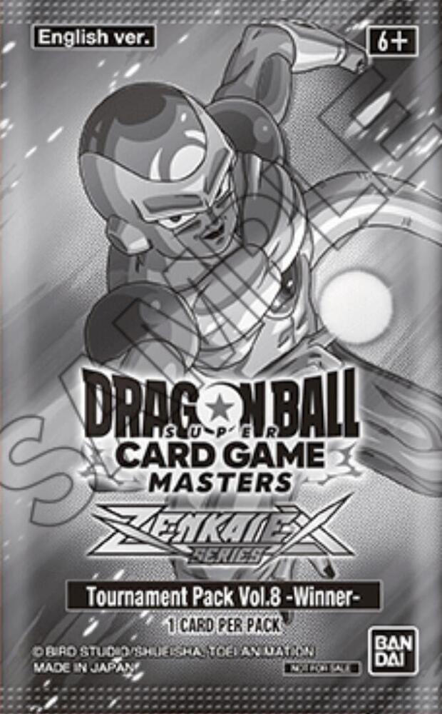 Zenkai Series Tournament Pack Vol.8 (Winner) — Tournament Promotion Cards — Dragon Ball Super: Masters