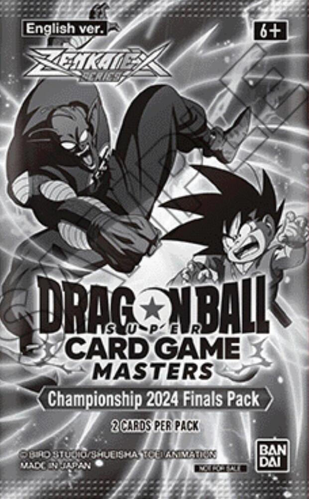 Championship 2024 Finals Pack — Tournament Promotion Cards — Dragon Ball Super: Masters