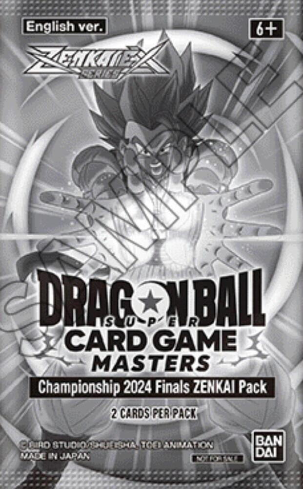 Championship 2024 Finals Zenkai Pack — Tournament Promotion Cards — Dragon Ball Super: Masters
