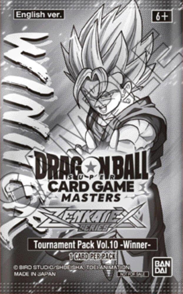 Tournament Pack Vol.10 (Winner) from Tournament Promotion Cards - Dragon Ball Super: Masters