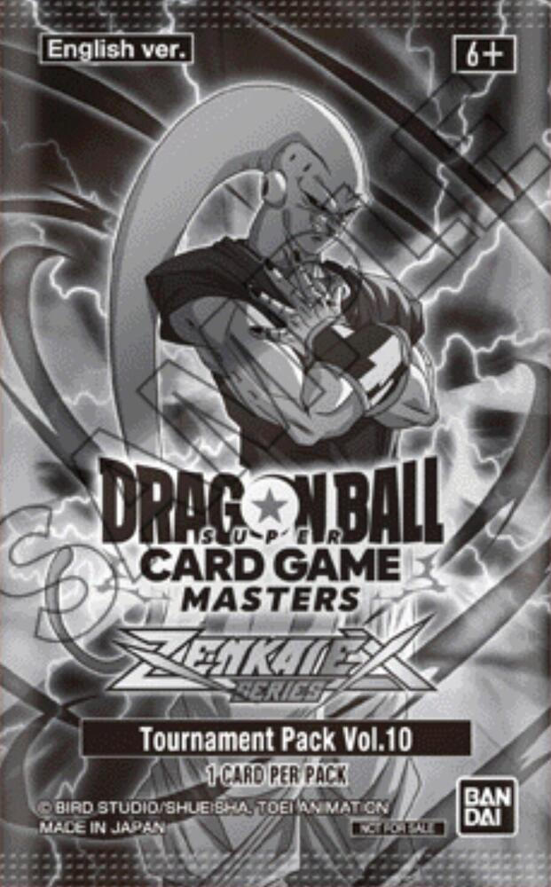 Zenkai Series Tournament Pack Vol.10 — Tournament Promotion Cards — Dragon Ball Super: Masters