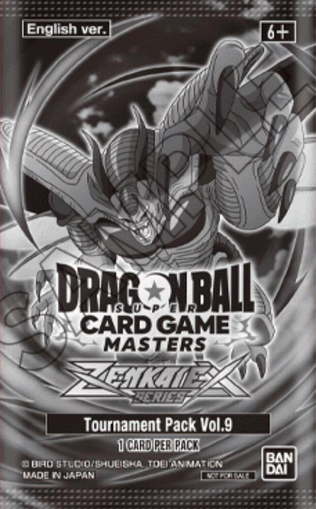 Zenkai Series Tournament Pack Vol.9 — Tournament Promotion Cards — Dragon Ball Super: Masters
