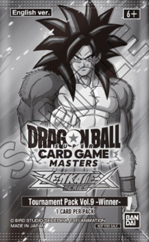 Zenkai Series Tournament Pack Vol.9 (Winner) — Tournament Promotion Cards — Dragon Ball Super: Masters