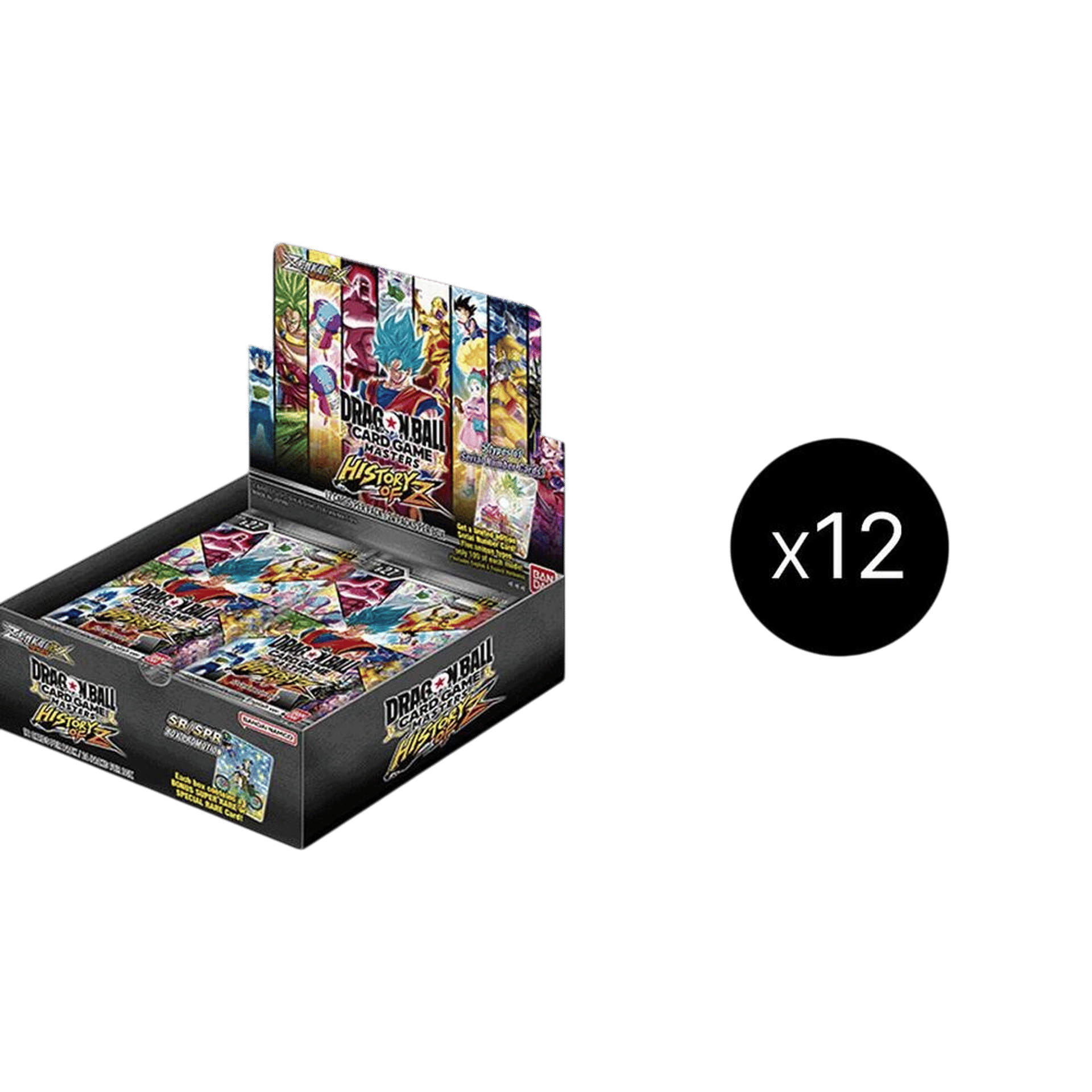 Product image for History of Z Booster Box Case
