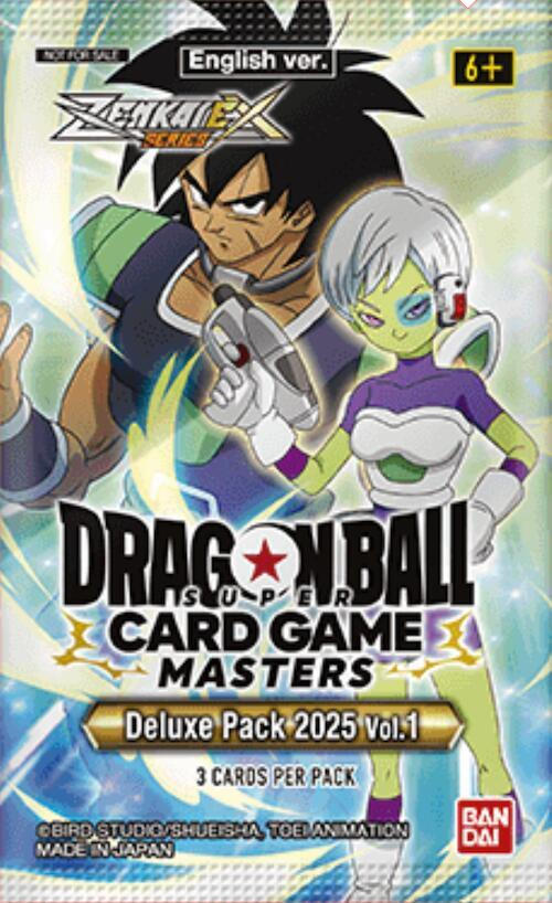 Deluxe Pack 2025 Vol.1 — Promotion Cards — Dragon Ball Super: Masters