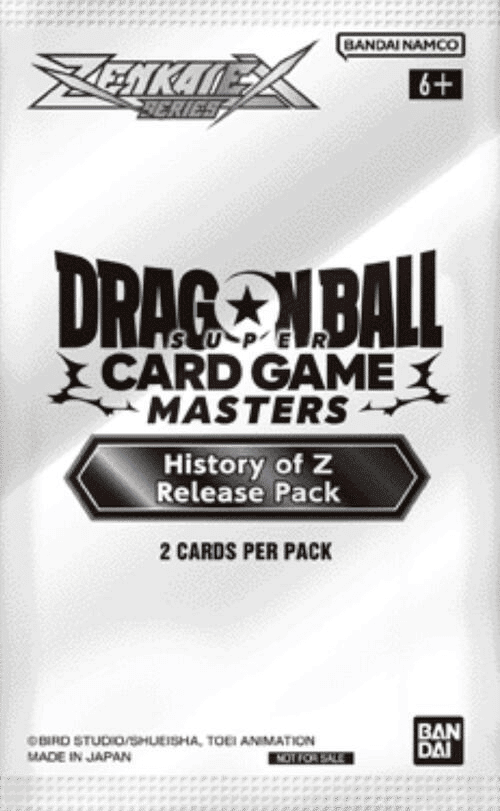 History of Z Release Event Pack — History of Z Pre-Release Cards — Dragon Ball Super: Masters