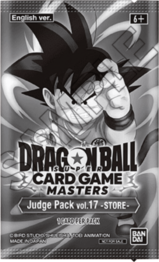 Judge Pack Vol.17 -Store- — Judge Promotion Cards — Dragon Ball Super: Masters