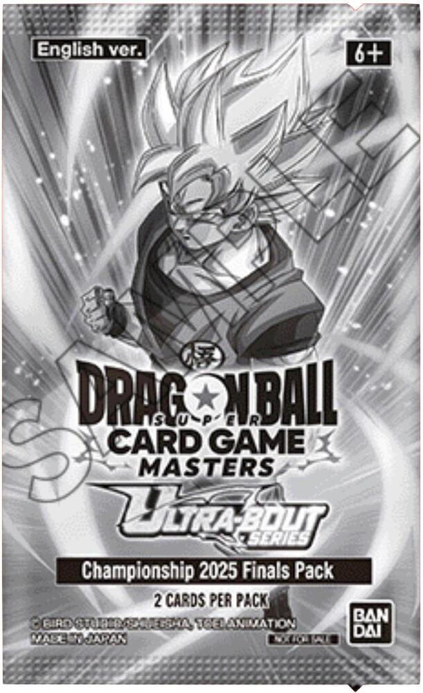 Championship 2025 Finals Pack — Tournament Promotion Cards — Dragon Ball Super: Masters