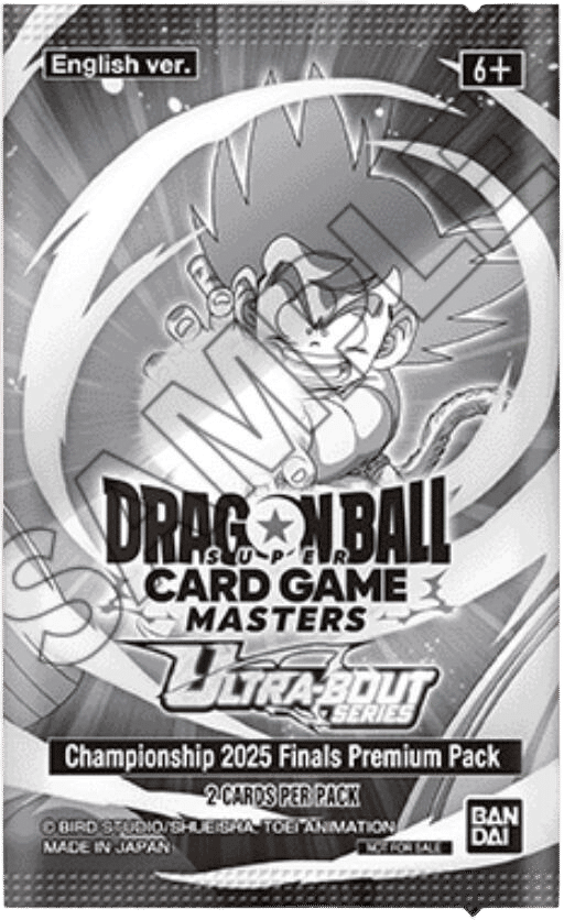 Championship 2025 Finals Premium Pack — Tournament Promotion Cards — Dragon Ball Super: Masters