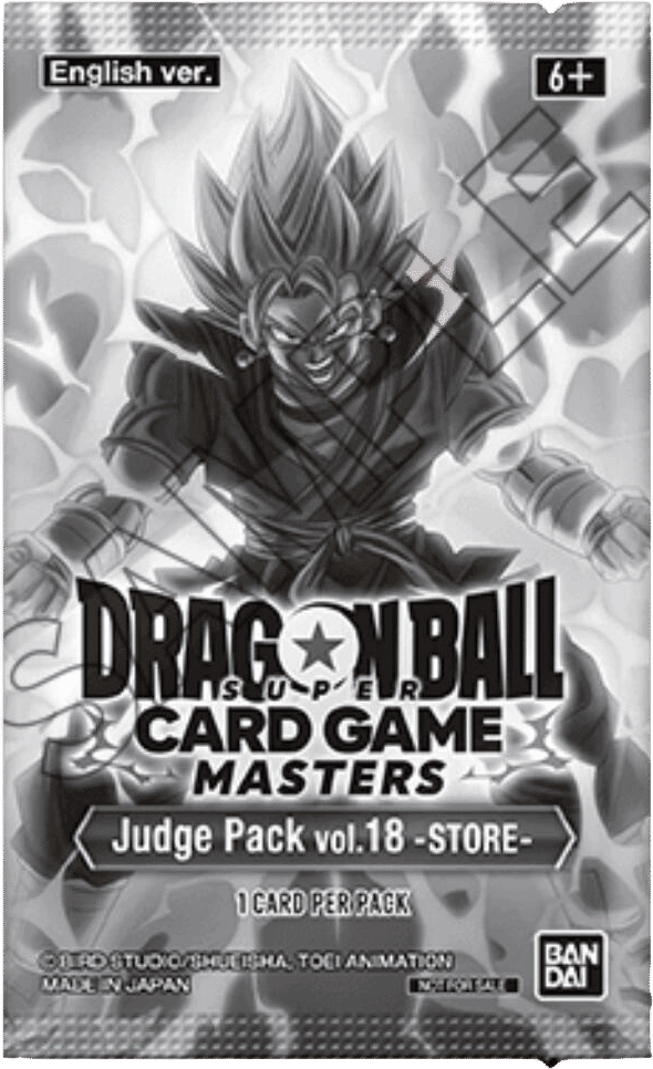 Judge Pack Vol.18 (Store) — Judge Promotion Cards — Dragon Ball Super: Masters