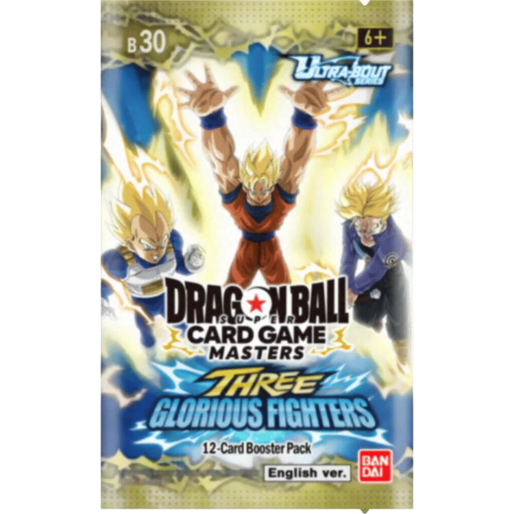 Booster Three Glorious Fighters from Three Glorious Fighters - Dragon Ball Super: Masters