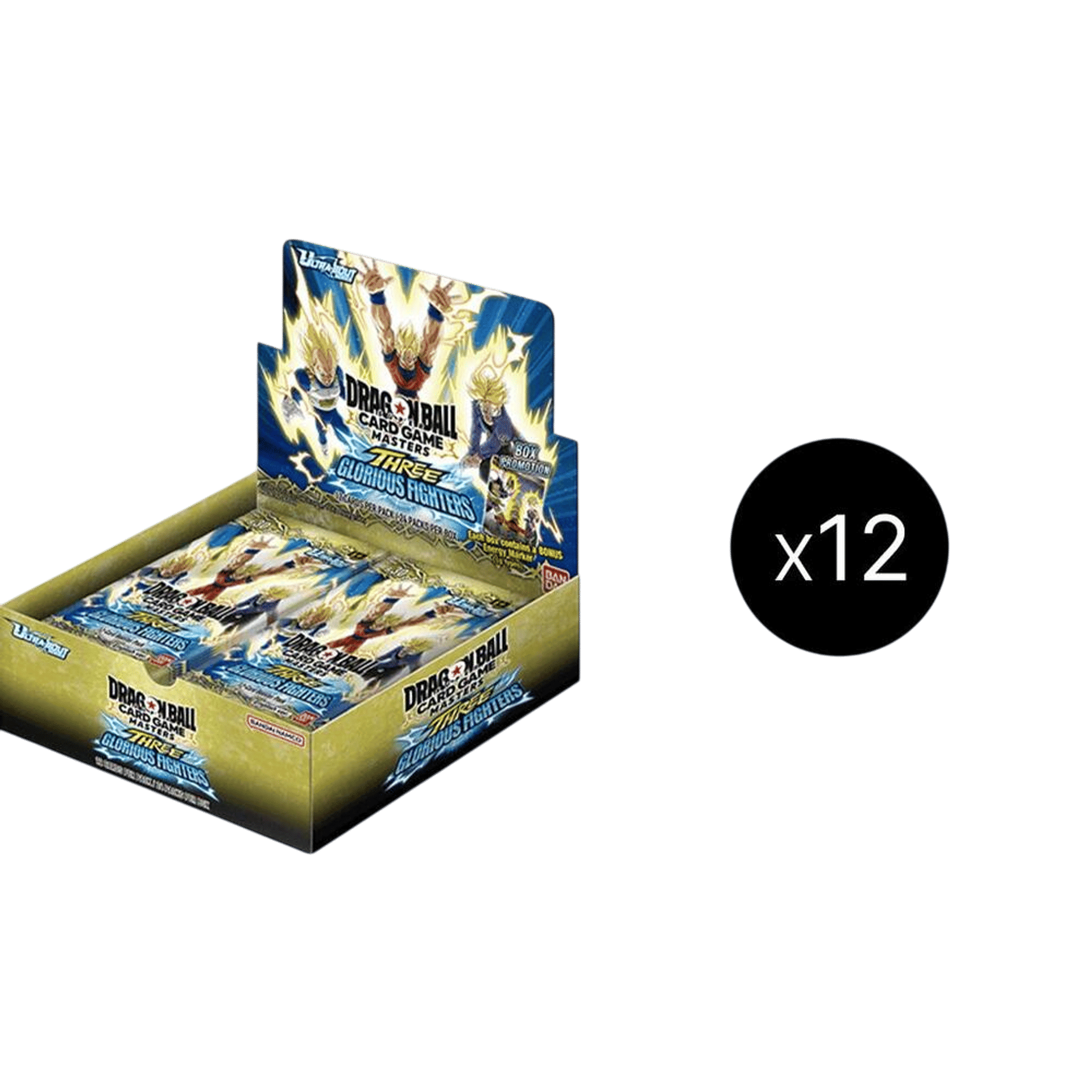 Product image for Three Glorious Fighters Booster Box Case