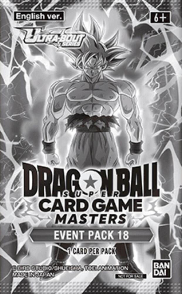 Event Pack 18 — Tournament Promotion Cards — Dragon Ball Super: Masters