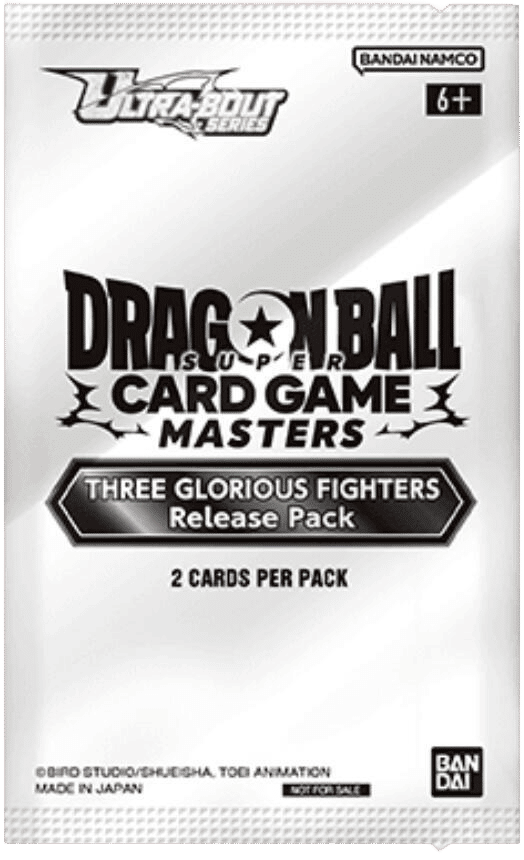 Three Glorious Fighters Release Event Pack — Three Glorious Fighters Release Event — Dragon Ball Super: Masters