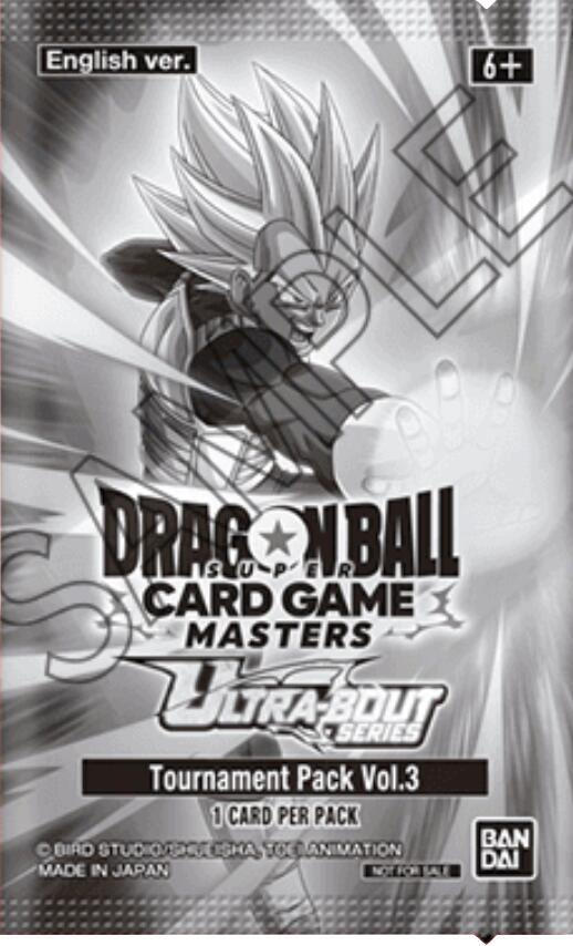Ultra-Bout Series Tournament Pack Vol.3 — Tournament Promotion Cards — Dragon Ball Super: Masters