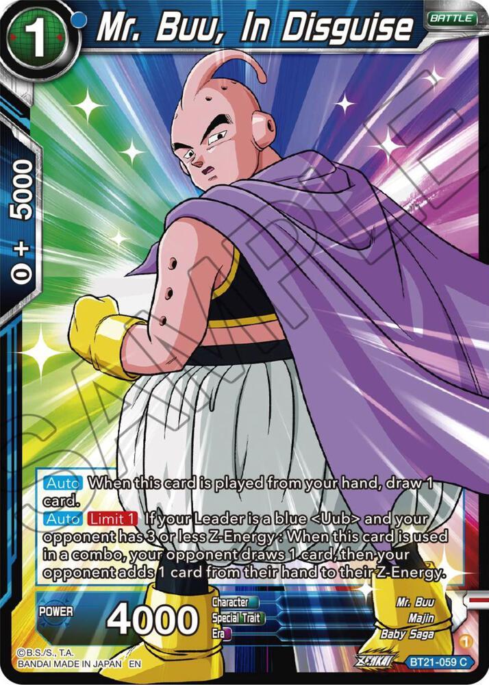 Mr. Buu, In Disguise — Wild Resurgence — Dragon Ball Super: Masters