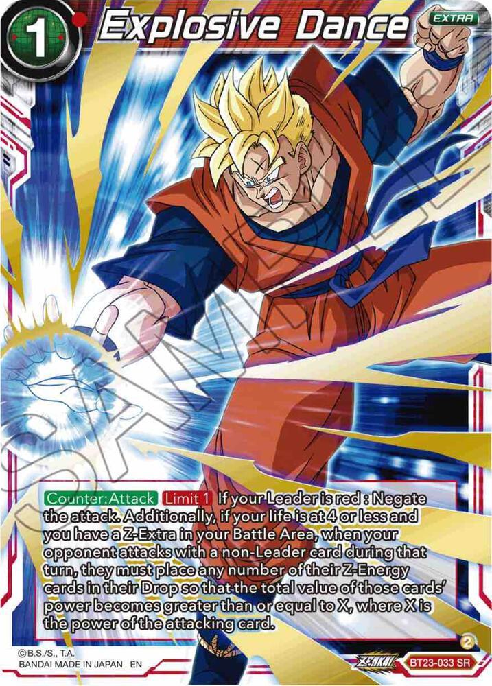 Explosive Dance — Perfect Combination — Dragon Ball Super: Masters
