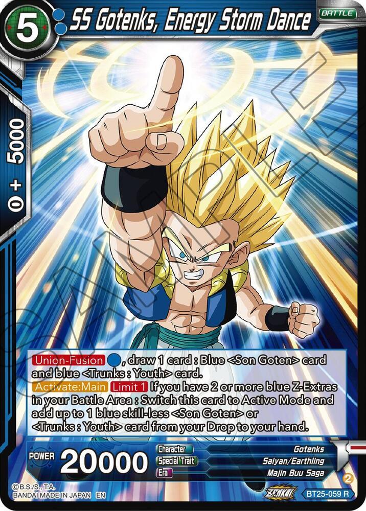 SS Gotenks, Energy Storm Dance — Legend of the Dragon Balls — Dragon Ball Super: Masters