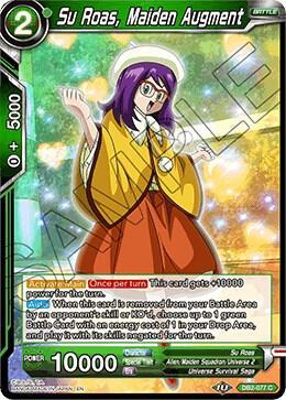 Su Roas, Maiden Augment — Draft Box 05 - Divine Multiverse — Dragon Ball Super: Masters