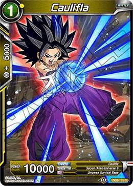 Caulifla — Draft Box 05 - Divine Multiverse — Dragon Ball Super: Masters
