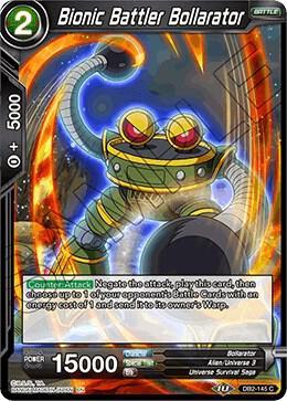 Bionic Battler Bollarator — Draft Box 05 - Divine Multiverse — Dragon Ball Super: Masters