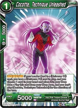 Cocotte, Technique Unleashed — Universal Onslaught — Dragon Ball Super: Masters