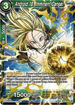 Android 18, Imminent Danger — Universal Onslaught — Dragon Ball Super: Masters